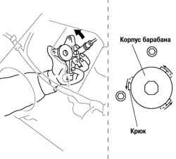Отделение корпуса барабана регулятора